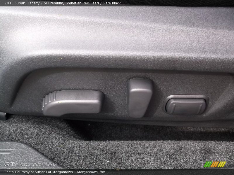 Venetian Red Pearl / Slate Black 2015 Subaru Legacy 2.5i Premium