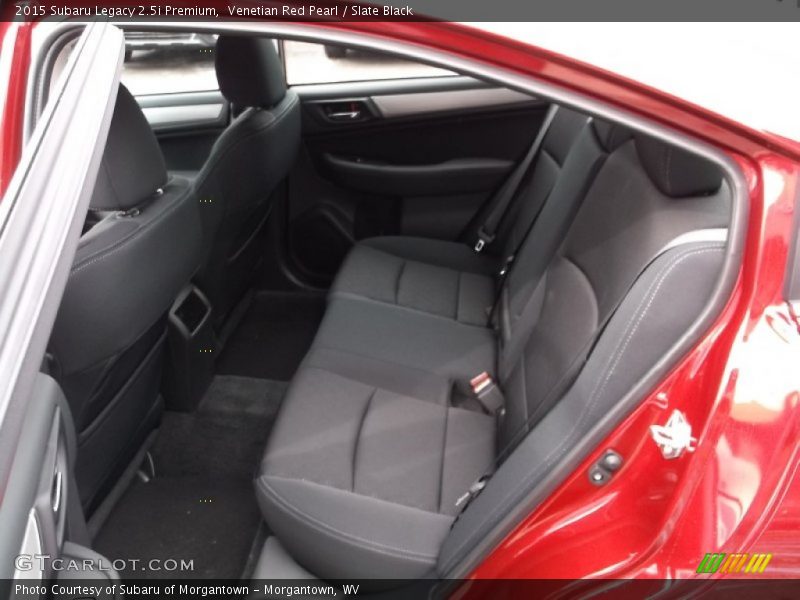 Venetian Red Pearl / Slate Black 2015 Subaru Legacy 2.5i Premium