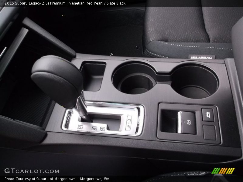 Venetian Red Pearl / Slate Black 2015 Subaru Legacy 2.5i Premium