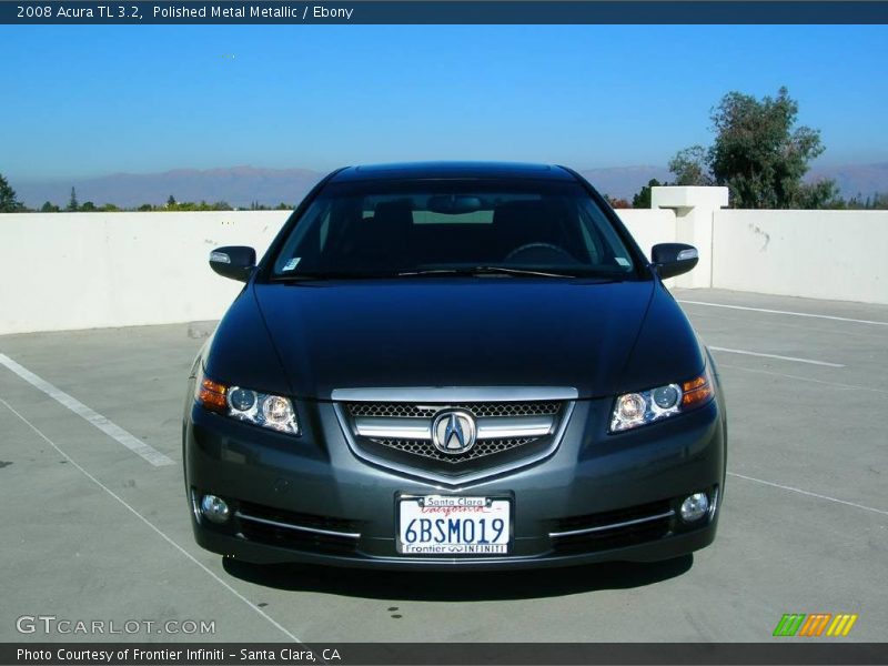 Polished Metal Metallic / Ebony 2008 Acura TL 3.2