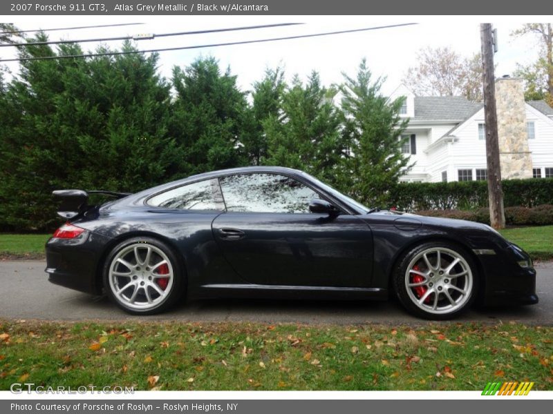 Atlas Grey Metallic / Black w/Alcantara 2007 Porsche 911 GT3