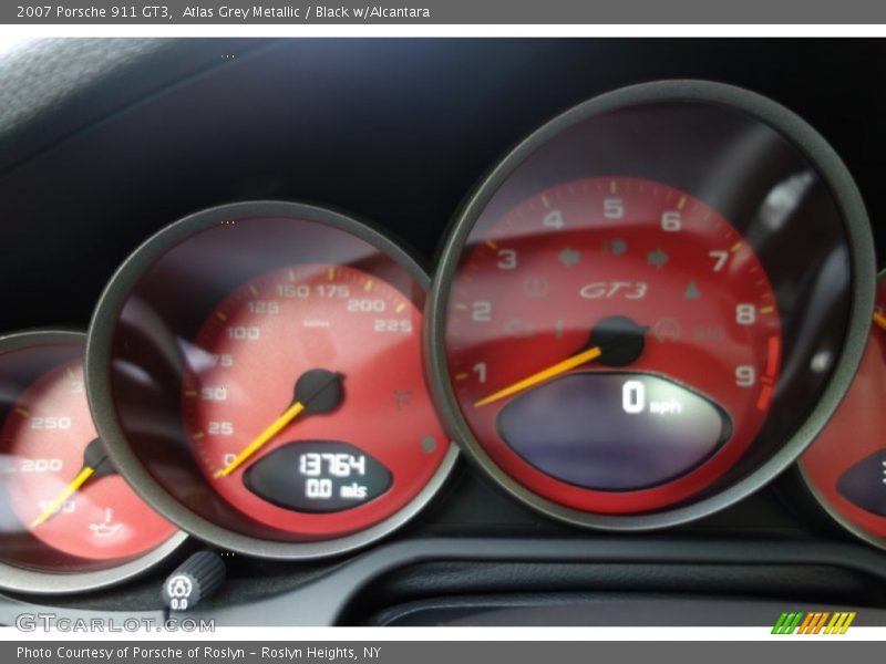 Atlas Grey Metallic / Black w/Alcantara 2007 Porsche 911 GT3
