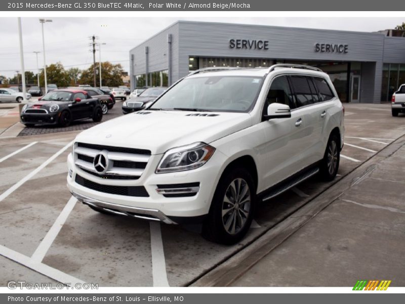 Polar White / Almond Beige/Mocha 2015 Mercedes-Benz GL 350 BlueTEC 4Matic