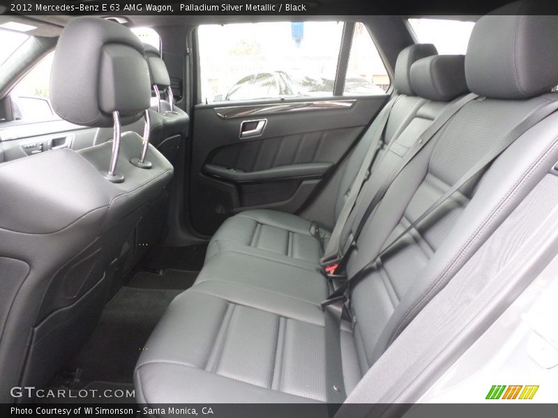 Rear Seat of 2012 E 63 AMG Wagon