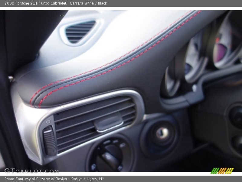 Carrara White / Black 2008 Porsche 911 Turbo Cabriolet