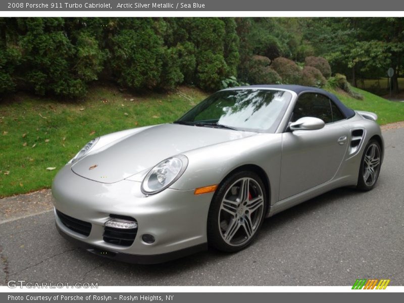 Front 3/4 View of 2008 911 Turbo Cabriolet