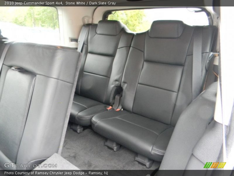 Stone White / Dark Slate Gray 2010 Jeep Commander Sport 4x4