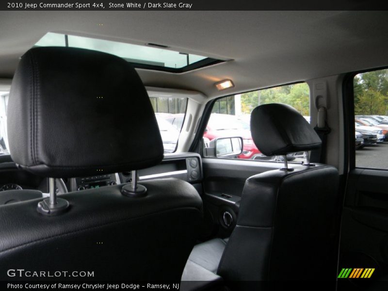 Stone White / Dark Slate Gray 2010 Jeep Commander Sport 4x4