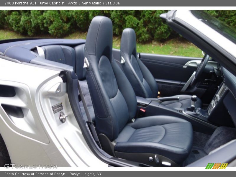 Front Seat of 2008 911 Turbo Cabriolet