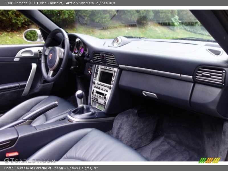 Dashboard of 2008 911 Turbo Cabriolet