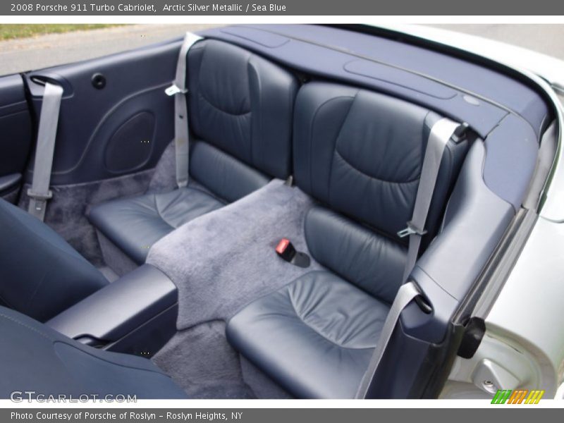 Rear Seat of 2008 911 Turbo Cabriolet