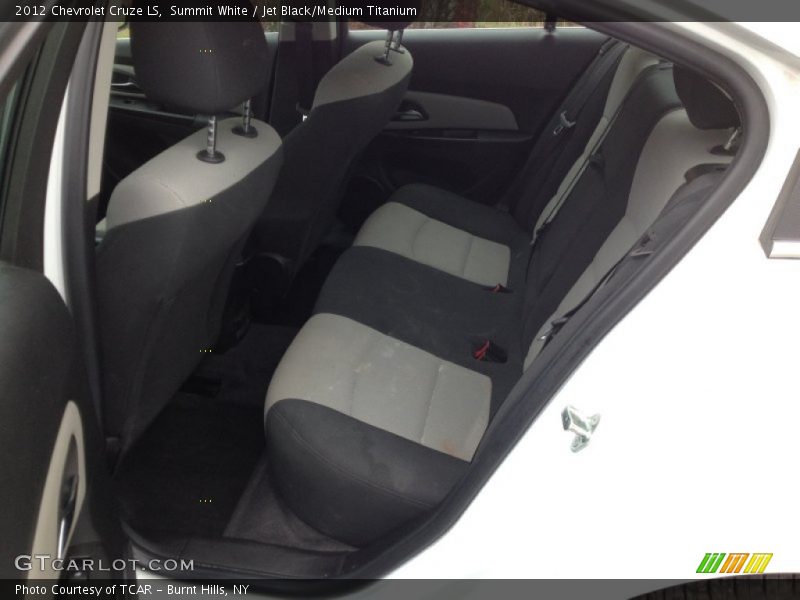 Summit White / Jet Black/Medium Titanium 2012 Chevrolet Cruze LS