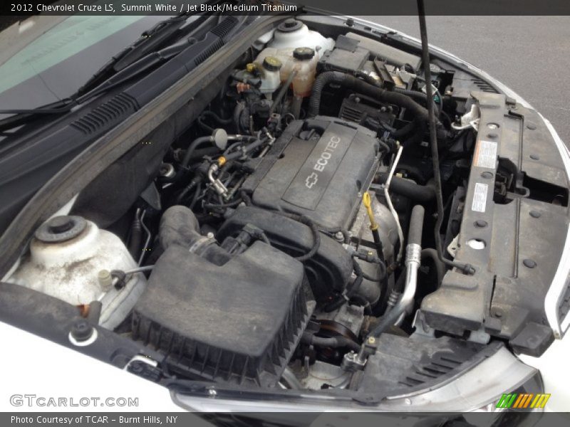 Summit White / Jet Black/Medium Titanium 2012 Chevrolet Cruze LS