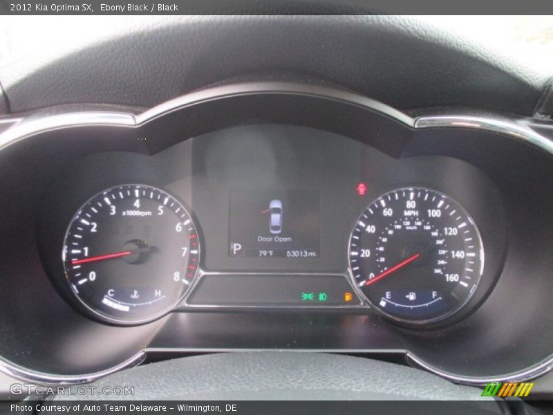 Ebony Black / Black 2012 Kia Optima SX