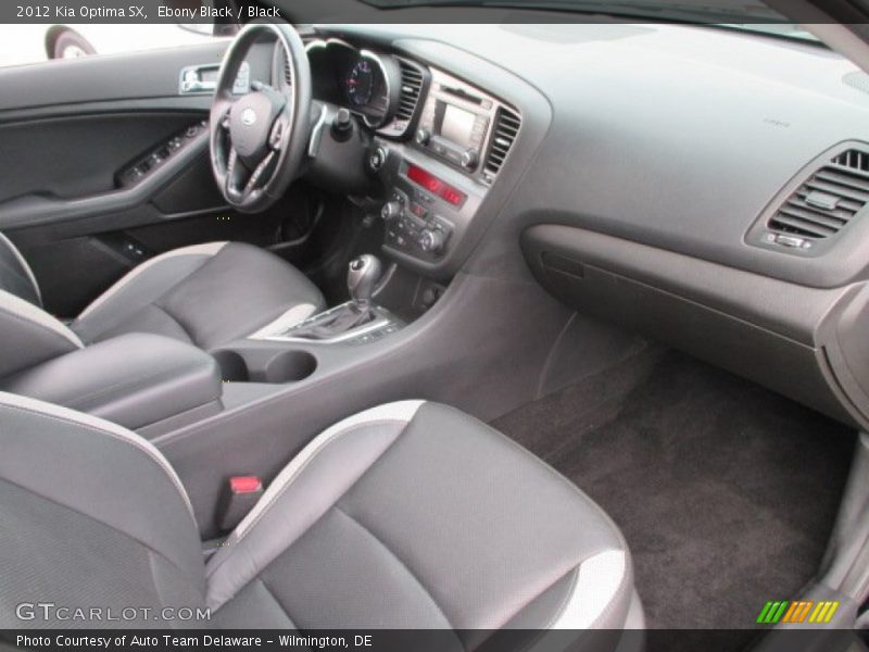 Ebony Black / Black 2012 Kia Optima SX