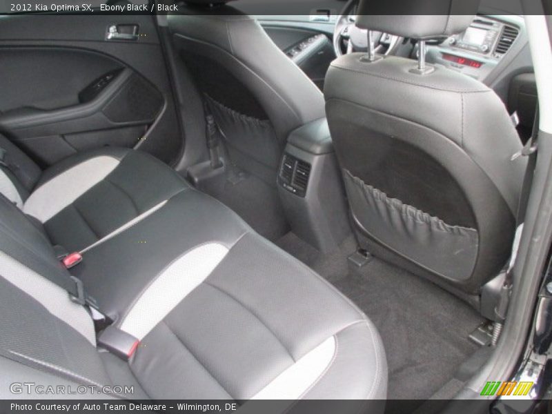 Ebony Black / Black 2012 Kia Optima SX