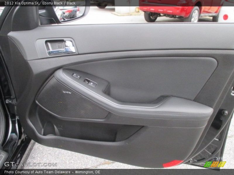 Ebony Black / Black 2012 Kia Optima SX