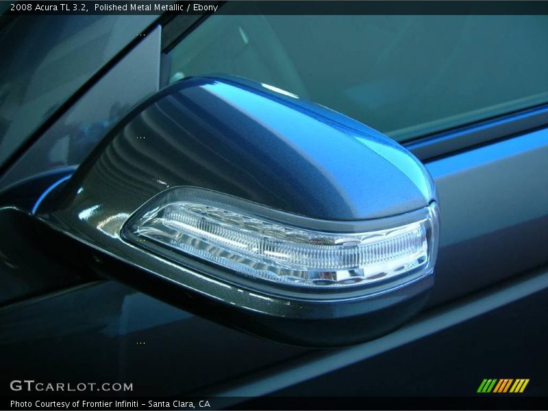 Polished Metal Metallic / Ebony 2008 Acura TL 3.2