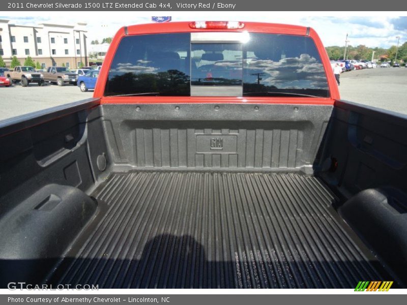 Victory Red / Ebony 2011 Chevrolet Silverado 1500 LTZ Extended Cab 4x4