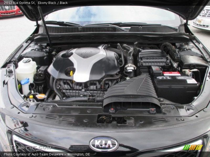 Ebony Black / Black 2012 Kia Optima SX