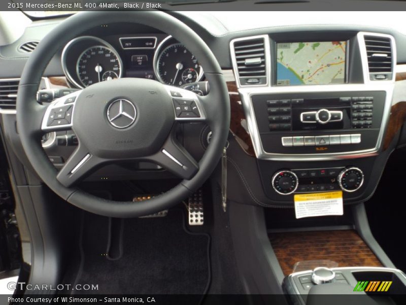 Dashboard of 2015 ML 400 4Matic