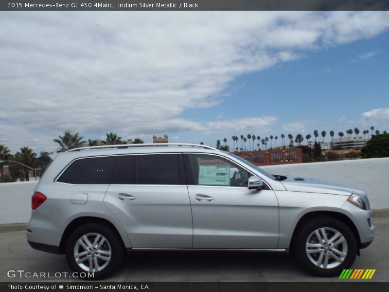 Iridium Silver Metallic / Black 2015 Mercedes-Benz GL 450 4Matic