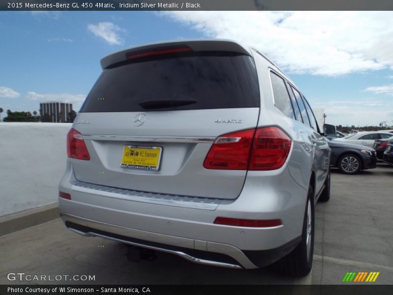 Iridium Silver Metallic / Black 2015 Mercedes-Benz GL 450 4Matic