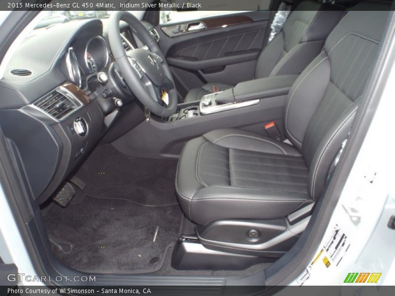 Iridium Silver Metallic / Black 2015 Mercedes-Benz GL 450 4Matic