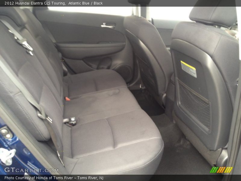 Atlantic Blue / Black 2012 Hyundai Elantra GLS Touring