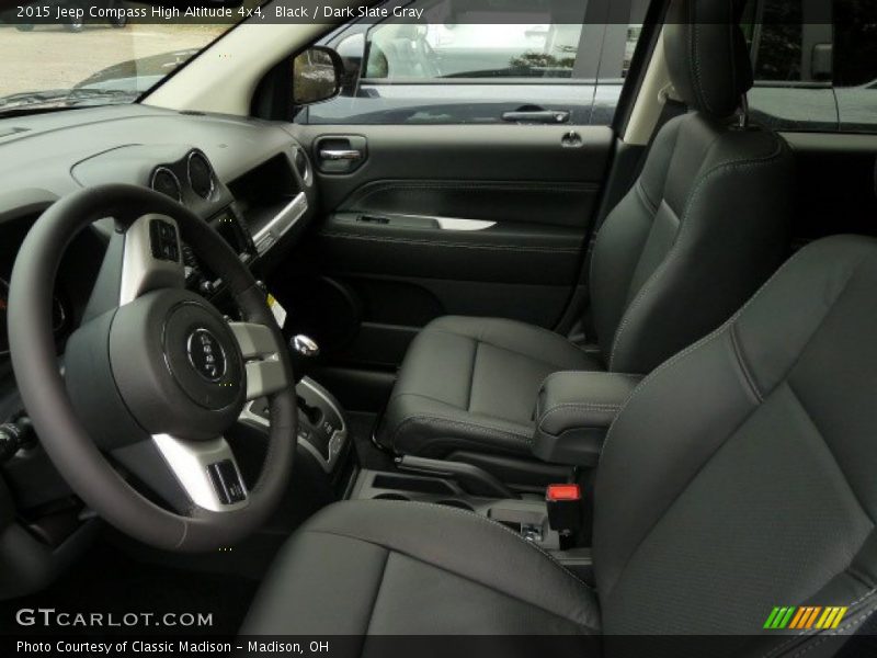 Black / Dark Slate Gray 2015 Jeep Compass High Altitude 4x4