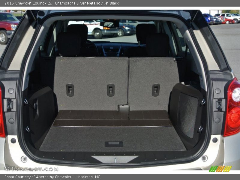 Champagne Silver Metallic / Jet Black 2015 Chevrolet Equinox LS
