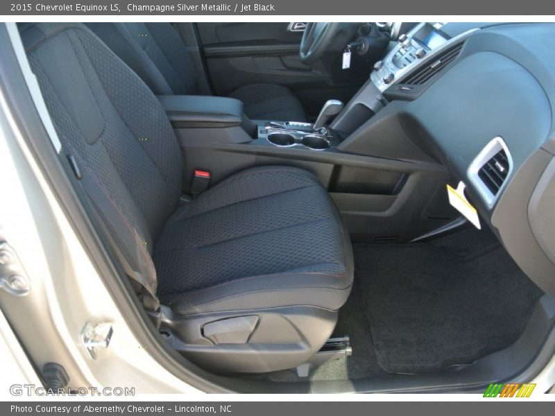 Champagne Silver Metallic / Jet Black 2015 Chevrolet Equinox LS