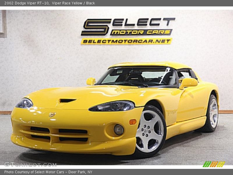 Viper Race Yellow / Black 2002 Dodge Viper RT-10