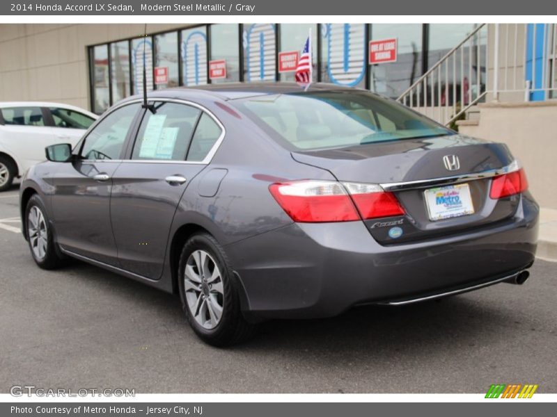 Modern Steel Metallic / Gray 2014 Honda Accord LX Sedan