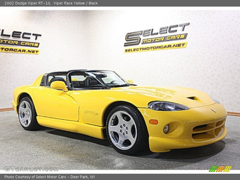 Viper Race Yellow / Black 2002 Dodge Viper RT-10