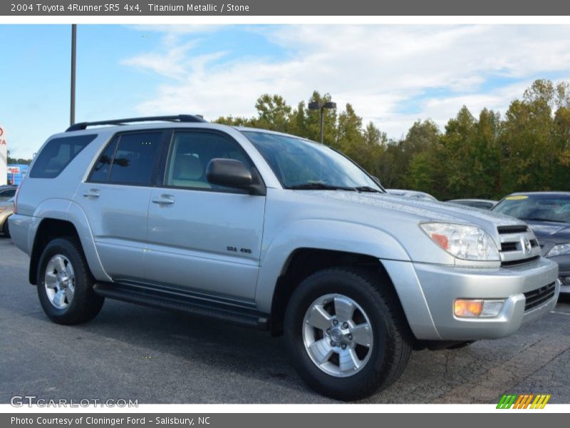 Titanium Metallic / Stone 2004 Toyota 4Runner SR5 4x4