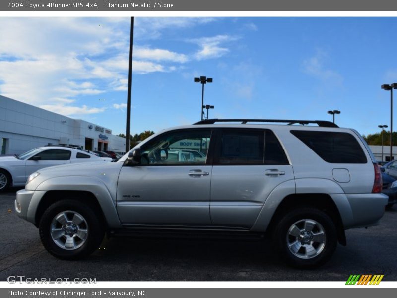 Titanium Metallic / Stone 2004 Toyota 4Runner SR5 4x4