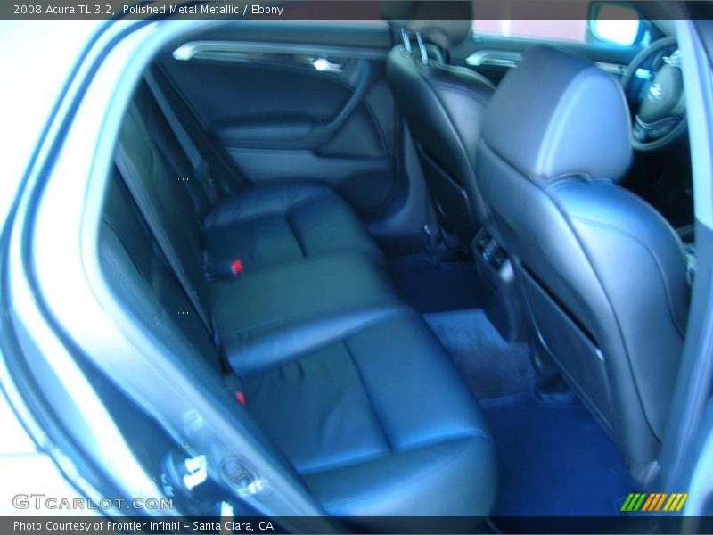 Polished Metal Metallic / Ebony 2008 Acura TL 3.2
