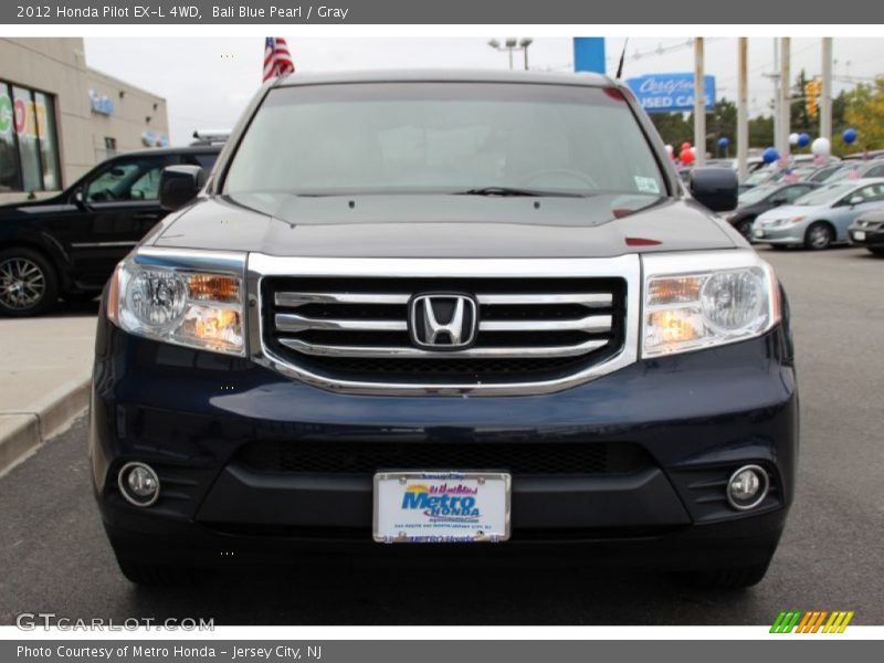 Bali Blue Pearl / Gray 2012 Honda Pilot EX-L 4WD