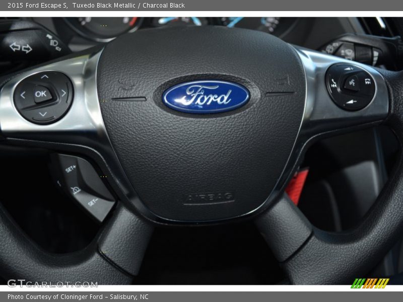 Tuxedo Black Metallic / Charcoal Black 2015 Ford Escape S