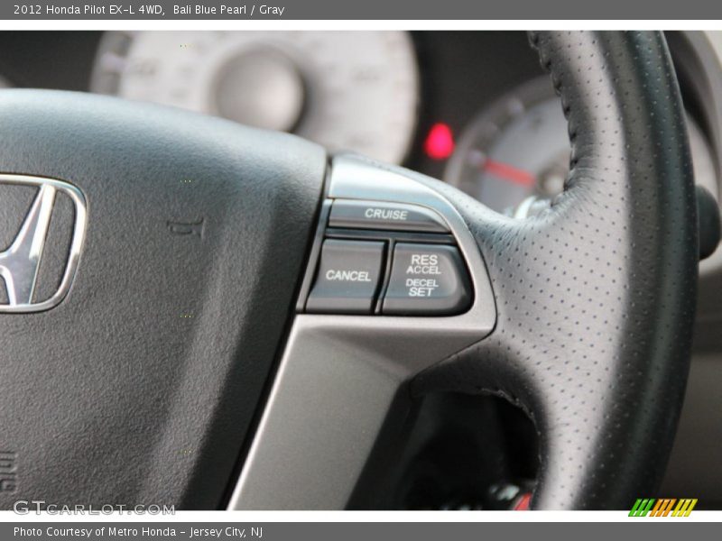 Bali Blue Pearl / Gray 2012 Honda Pilot EX-L 4WD