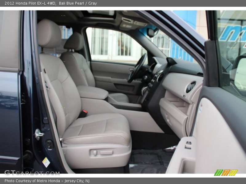 Bali Blue Pearl / Gray 2012 Honda Pilot EX-L 4WD