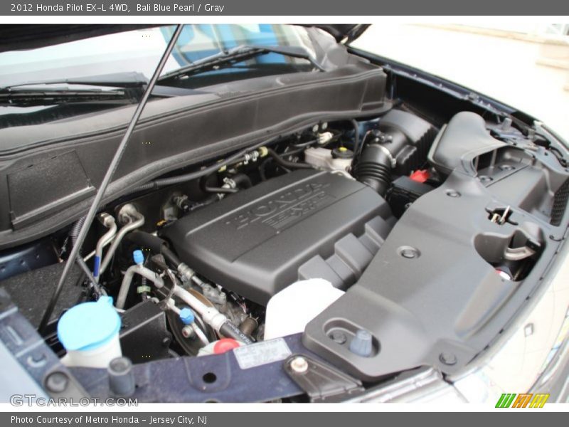 Bali Blue Pearl / Gray 2012 Honda Pilot EX-L 4WD