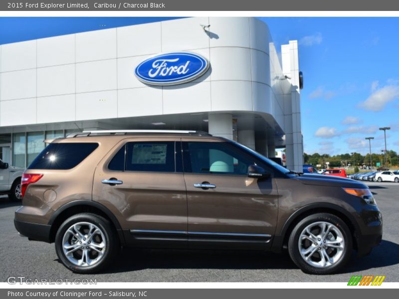 Caribou / Charcoal Black 2015 Ford Explorer Limited