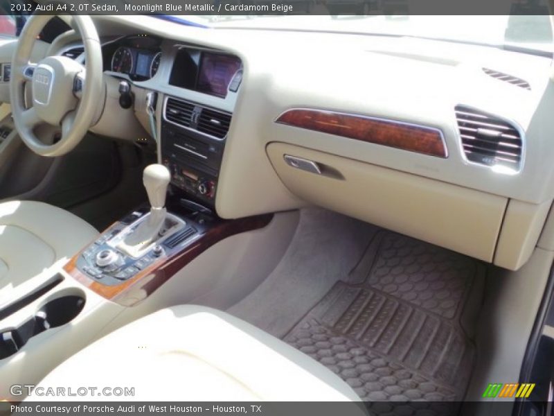 Moonlight Blue Metallic / Cardamom Beige 2012 Audi A4 2.0T Sedan