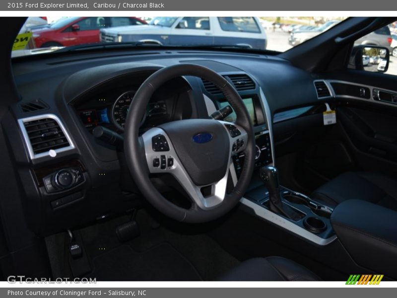Caribou / Charcoal Black 2015 Ford Explorer Limited
