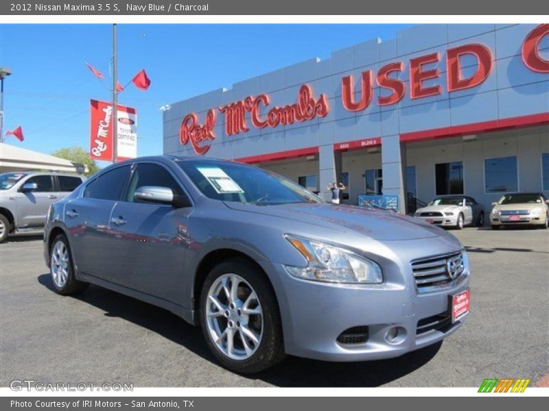 Navy Blue / Charcoal 2012 Nissan Maxima 3.5 S