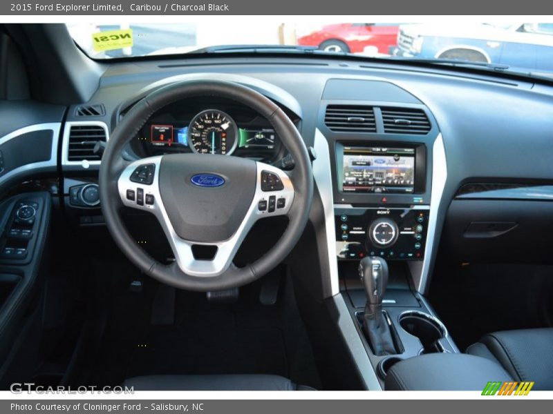 Caribou / Charcoal Black 2015 Ford Explorer Limited
