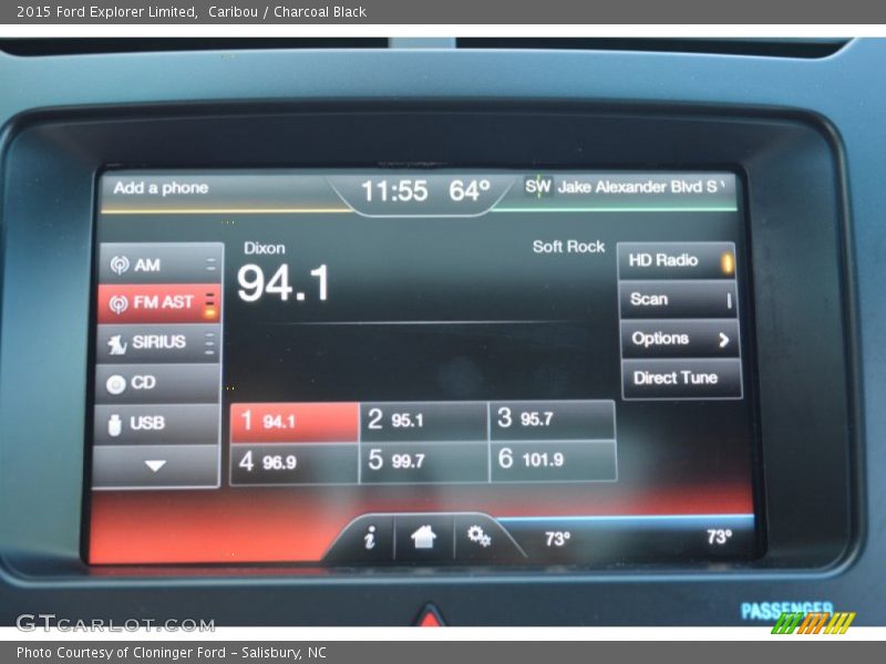 Caribou / Charcoal Black 2015 Ford Explorer Limited