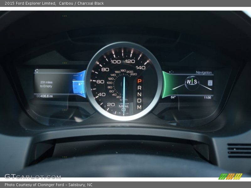 Caribou / Charcoal Black 2015 Ford Explorer Limited